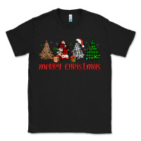 Black merry christmas tree Classic Tee - JahusDesignShop