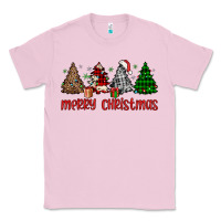 Bubblegum Pink merry christmas tree Classic Tee - JahusDesignShop