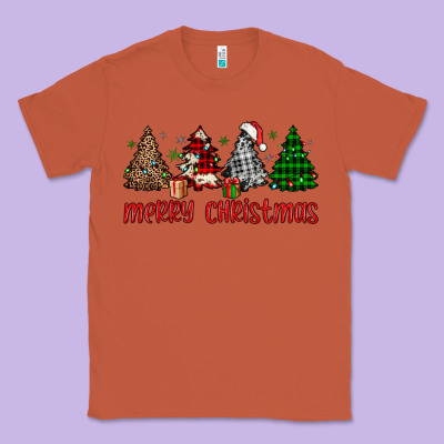 Merry Christmas Tree Classic Tee Designed By Jahusdesignshop
