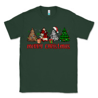Sports Green merry christmas tree Classic Tee - JahusDesignShop
