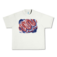 Pistachio Patriotic tie dye background Urban Heavy Tee - CowGirlArtShop