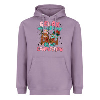 Lavender relax we're all crazy it's not competition Heavyweight Hoodie - MaliasSmallBusiness