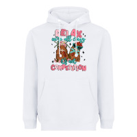 White relax we're all crazy it's not competition Heavyweight Hoodie - MaliasSmallBusiness