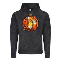 Vintage Black christmas baskeball Vintage Hoodie - Zillion Design Studio