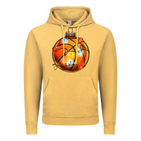 Vintage Mustard christmas baskeball Vintage Hoodie - Zillion Design Studio