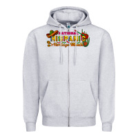 Heather Grey national hispanic heritage month Zipper Hoodie - BundleAndBundleShop