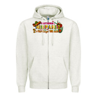 Oatmeal Heather national hispanic heritage month Zipper Hoodie - BundleAndBundleShop