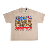 French Oak Little miss America Urban Heavy Tee - Neo Western
