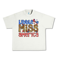 Pistachio Little miss America Urban Heavy Tee - Neo Western