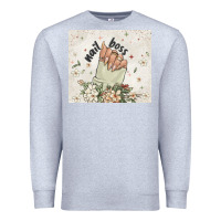Heather Grey nail boss Premium Sweatshirt - MaliasSmallBusiness