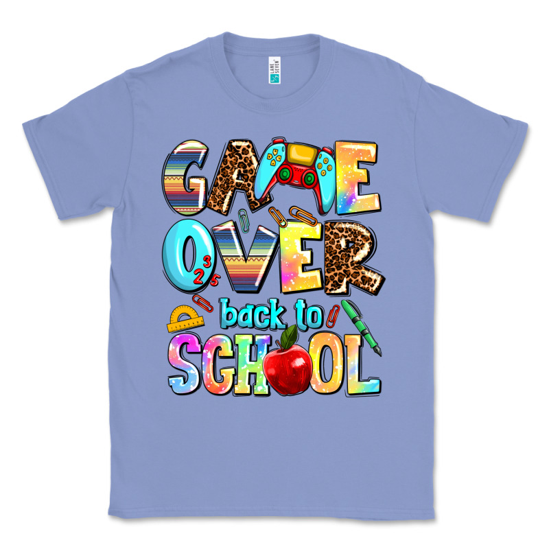 Game Over Back To School Classic Tee by AdoDesignShop | Teevron