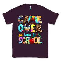 Plum game over back to school Classic Tee - AdoDesignShop