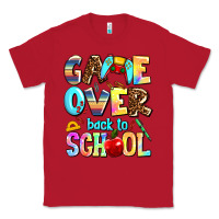 Red game over back to school Classic Tee - AdoDesignShop