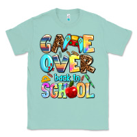 Seafoam game over back to school Classic Tee - AdoDesignShop