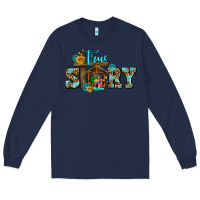 Navy true story jesus and mary wıth god Long Sleeve Tee - AdoDesignShop