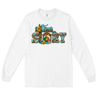 White true story jesus and mary wıth god Long Sleeve Tee - AdoDesignShop