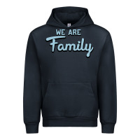 Navy We Are Family Urban Hoodie - Bettercallsaul