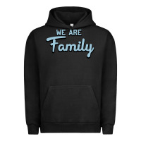Pigment Black We Are Family Urban Hoodie - Bettercallsaul