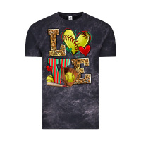 Cloud Black love softball Vintage Tee - Zillion Design Studio