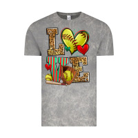 Cloud Rock love softball Vintage Tee - Zillion Design Studio