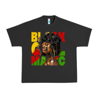 Pigment Black black girl magic juneteenth Urban Heavy Tee - HRA Design Shop