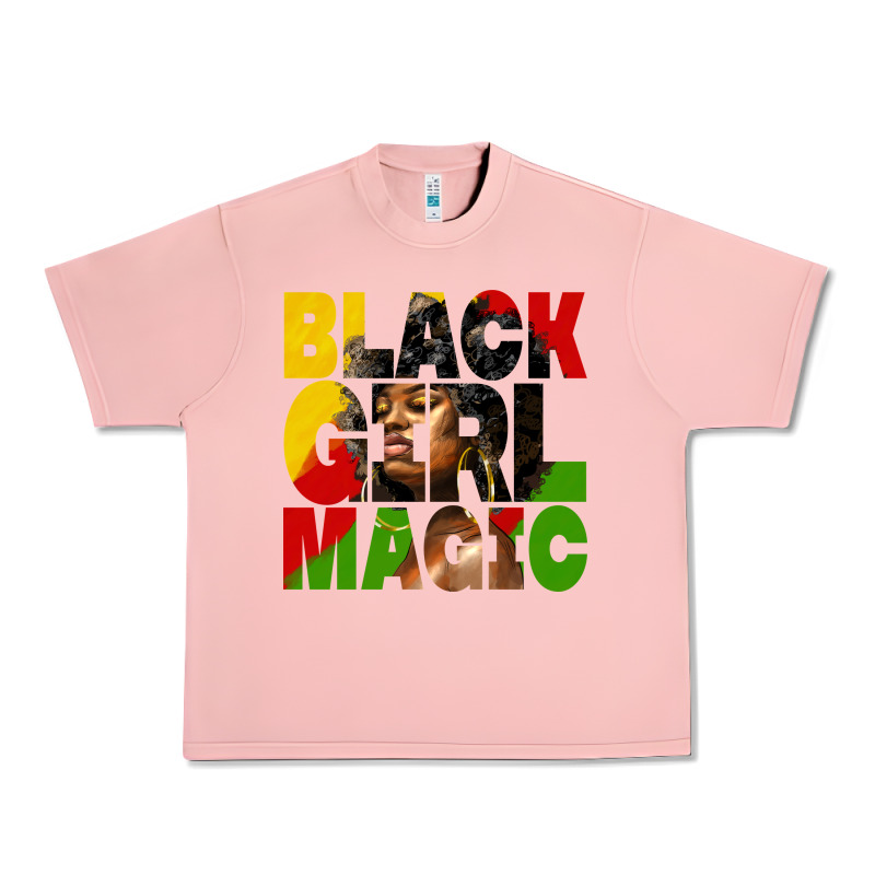 Black Girl Magic Juneteenth Urban Heavy Tee by HRA Design Shop | Teevron