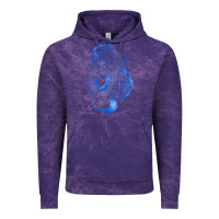 Cloud Purple blue dragon Vintage Hoodie - RanaPortraitStore