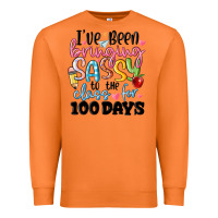 Carrot 100 days of school Premium Sweatshirt - MaliasSmallBusiness