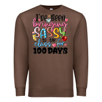 Chestnut 100 days of school Premium Sweatshirt - MaliasSmallBusiness