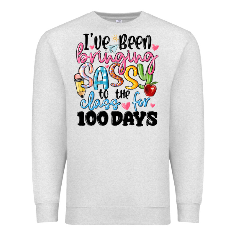 100 Days Of School Premium Sweatshirt by MaliasSmallBusiness | Teevron
