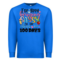 True Royal 100 days of school Premium Sweatshirt - MaliasSmallBusiness