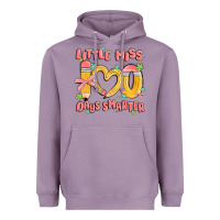 Lavender little miss 100 days smarter Heavyweight Hoodie - MaliasSmallBusiness