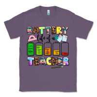 Lavender battery life of a teacher Classic Tee - AdoDesignShop