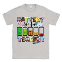 Moon Dust battery life of a teacher Classic Tee - AdoDesignShop