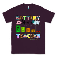 Plum battery life of a teacher Classic Tee - AdoDesignShop