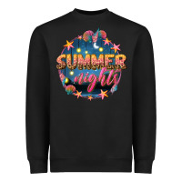 Black summer nights Heavyweight Sweatshirt - texasbilliewilder
