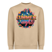 Mushroom summer nights Heavyweight Sweatshirt - texasbilliewilder