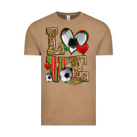 Vintage Coffee love soccer Vintage Tee - Zillion Design Studio