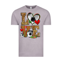 Vintage Zinc love soccer Vintage Tee - Zillion Design Studio