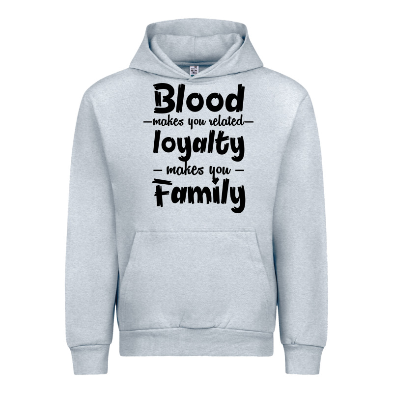 Blood Makes You Related Makes You Family Urban Hoodie by Bettercallsaul | Teevron