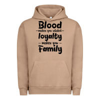 Pigment Burro Blood Makes You Related Makes You Family Urban Hoodie - Bettercallsaul