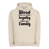 Pigment French Oak Blood Makes You Related Makes You Family Urban Hoodie - Bettercallsaul