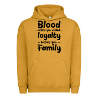 Pigment Peanut Butter Blood Makes You Related Makes You Family Urban Hoodie - Bettercallsaul