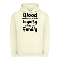 Pigment Pistachio Blood Makes You Related Makes You Family Urban Hoodie - Bettercallsaul