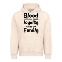 Sandshell Blood Makes You Related Makes You Family Urban Hoodie - Bettercallsaul