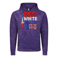 Cloud Purple red white and pew pew pew Vintage Hoodie - texasbilliewilder