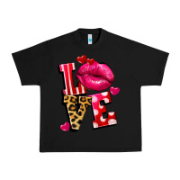 Black love lips Urban Heavy Tee - FaDigitalArtStudio