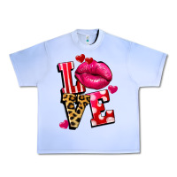 Grape Ice love lips Urban Heavy Tee - FaDigitalArtStudio