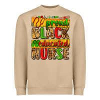 Mushroom proud black educated nurse Heavyweight Sweatshirt - Zillion Design Studio