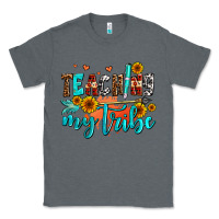 Charcoal Heather teaching my tribe Classic Tee - AdoDesignShop